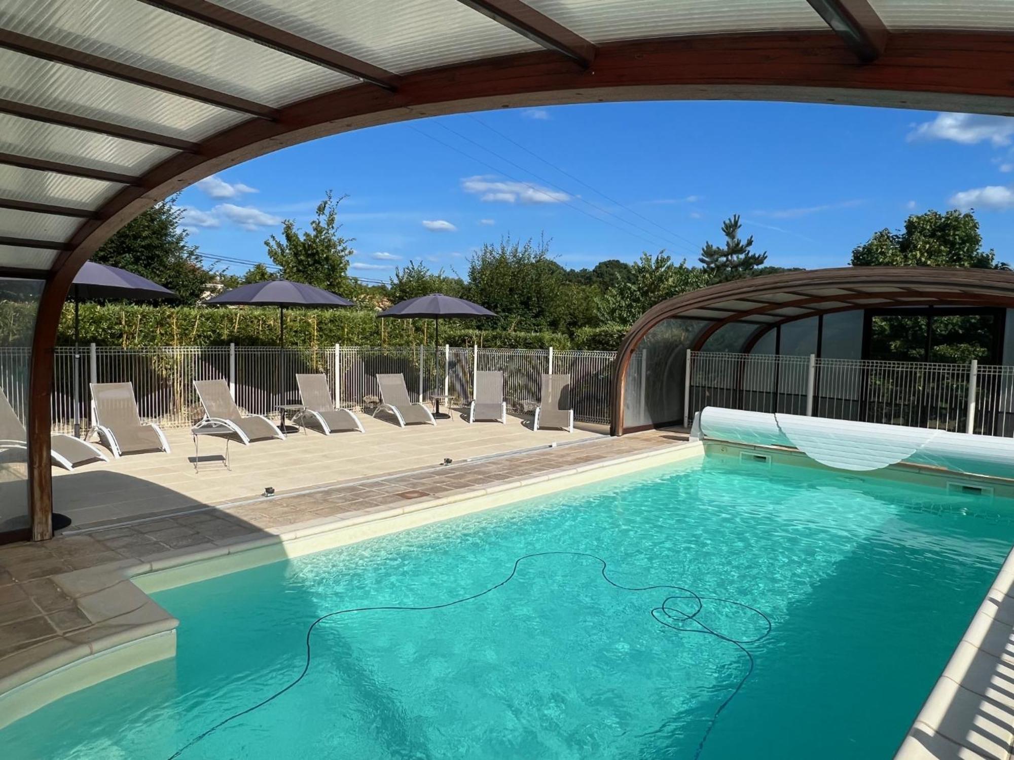 Maison Hyacinthe Of Tournesol Geniet In Luxe Castelnaud La Chapelle Dış mekan fotoğraf